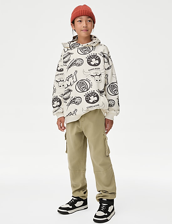 Cotton Rich Cargo Trousers (6-16 Yrs)