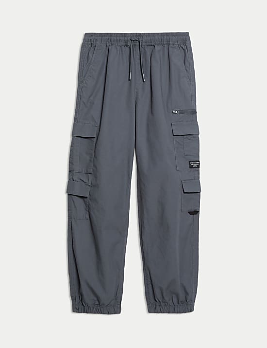 Cotton Rich Cargo Trousers (6-16 Yrs)