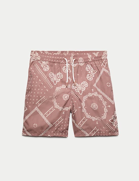 Bandana Print Swim Shorts (6-16 Yrs)
