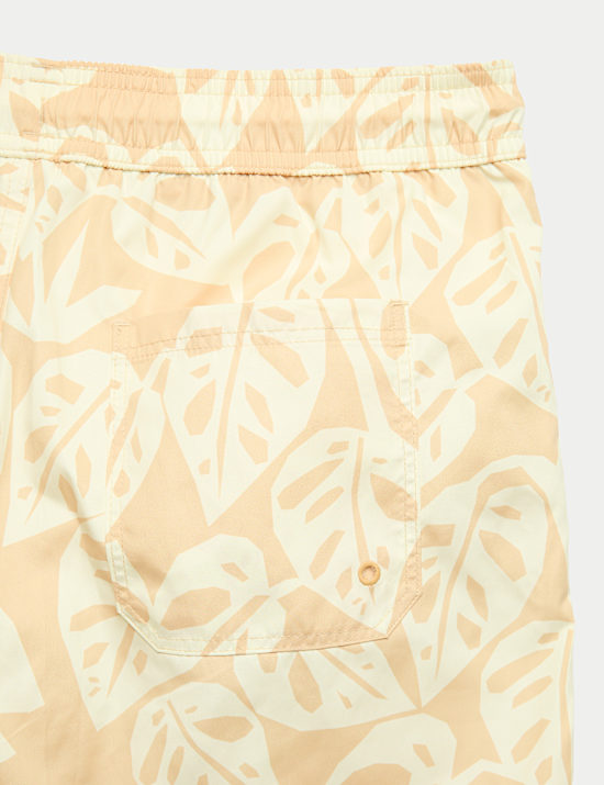 Leaf Print Swim Shorts (6-16 Yrs)