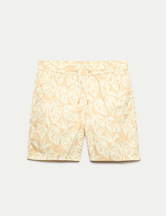 Leaf Print Swim Shorts (6-16 Yrs)