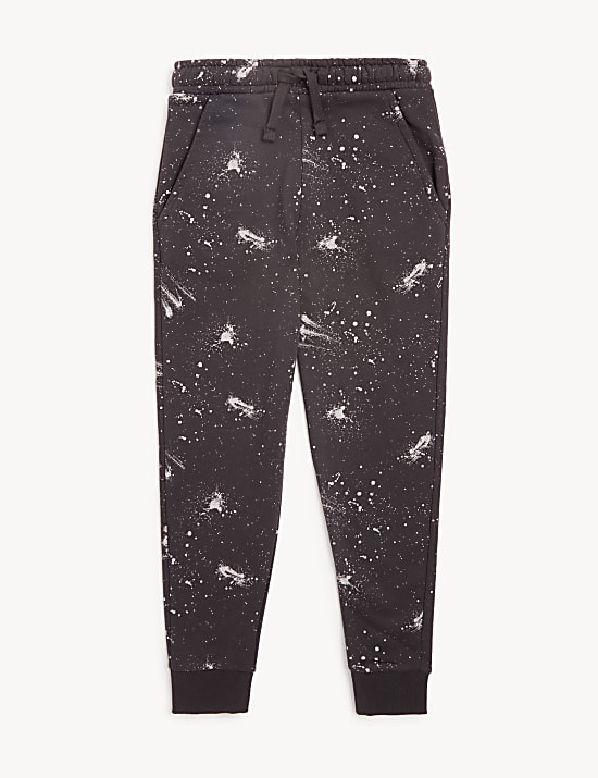 Cotton Rich Paint Splat Joggers (6-16 Yrs)