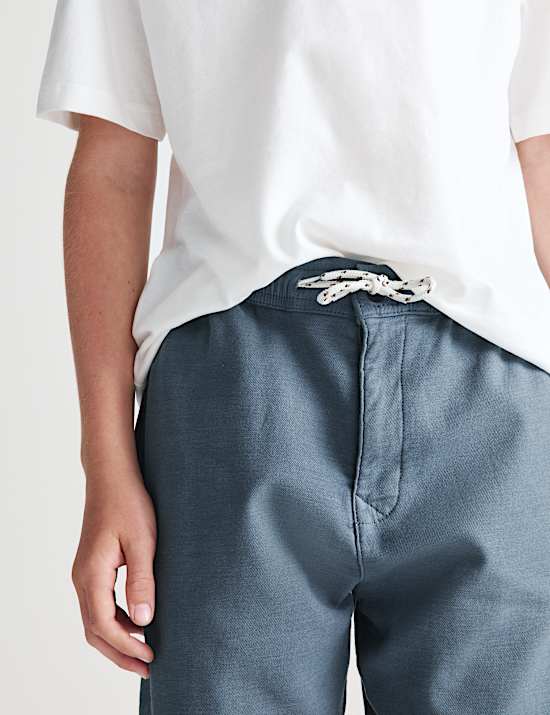 Relaxed Cotton Rich Skater Chinos (2-16 Yrs)