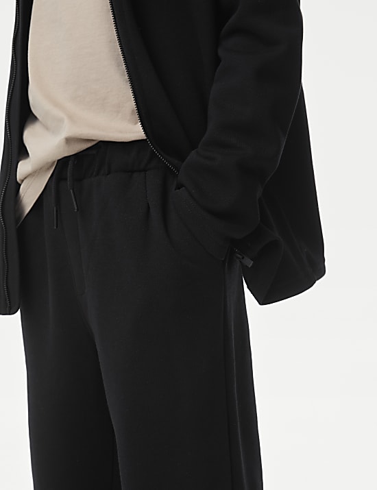 Cotton Blend Pique Trousers (6-16 Yrs)