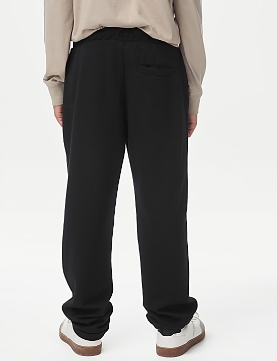 Cotton Blend Pique Trousers (6-16 Yrs)