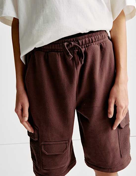 Cotton Rich Cargo Shorts (6-16 Yrs)