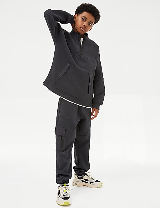 Cotton Rich Graphic Joggers (6-16 Yrs)