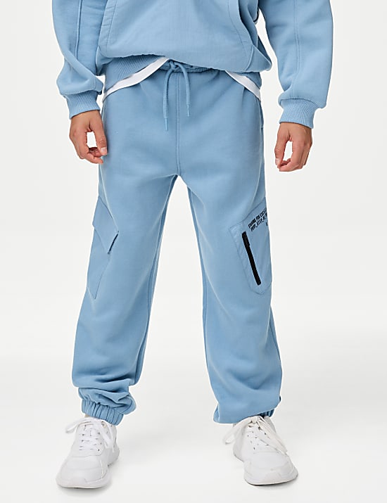 Sportovn&iacute; tepl&aacute;ky s vysok&yacute;m pod&iacute;lem bavlny (2&ndash;16 let)