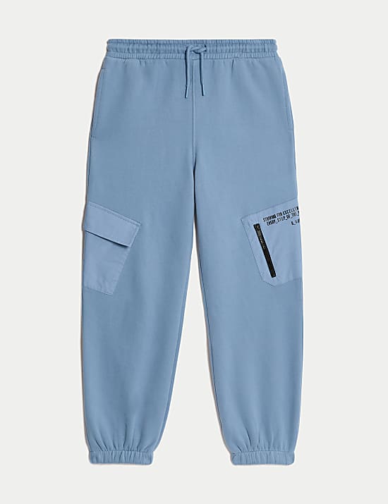 Sportovn&iacute; tepl&aacute;ky s vysok&yacute;m pod&iacute;lem bavlny (2&ndash;16 let)