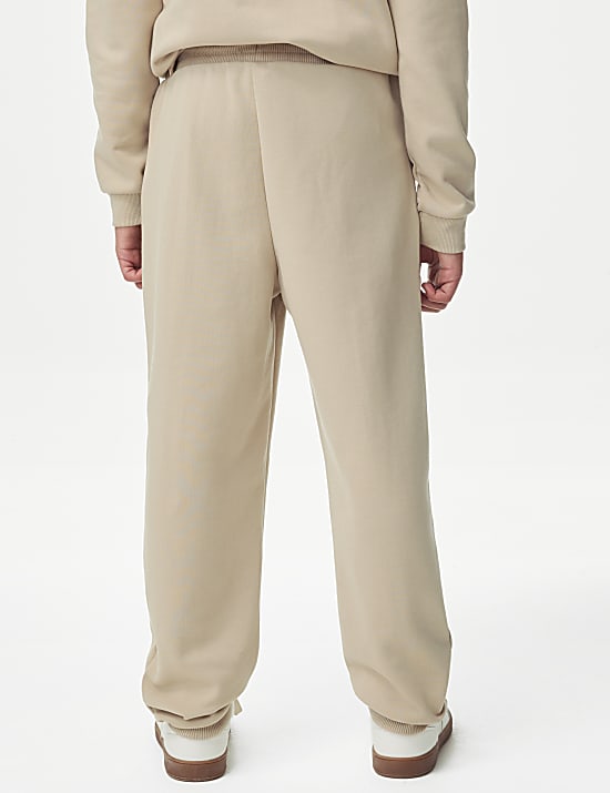 Kalhoty s n&aacute;plety z bavlněn&eacute; směsi (6&ndash;16 let)