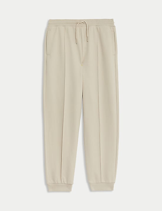 Kalhoty s n&aacute;plety z bavlněn&eacute; směsi (6&ndash;16 let)