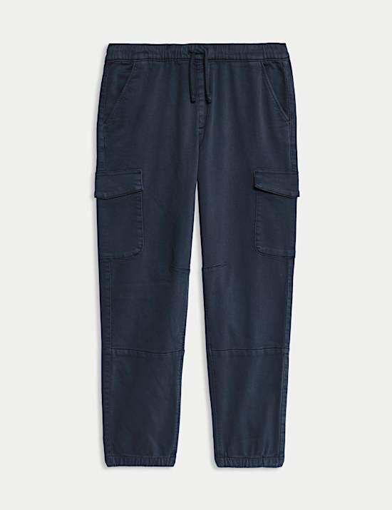 Cotton Rich Cargo Trousers