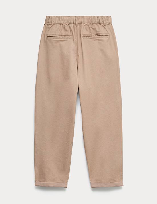 Cotton Rich Pleated Chinos (6-16 Yrs)