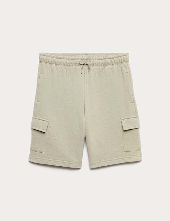 Short cargo en jersey de coton (du 6 au 16 ans)