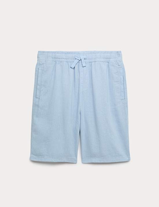 Linen Rich Shorts (6-16 Yrs)