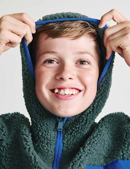 Borg Zip Through Jumper (6-16 Yrs)