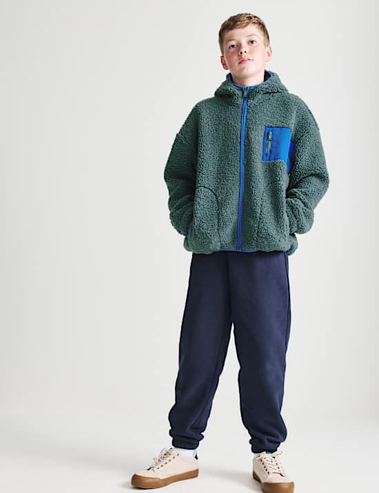 Borg Zip Through Jumper (6-16 Yrs)