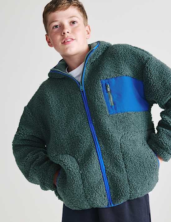 Borg Zip Through Jumper (6-16 Yrs)