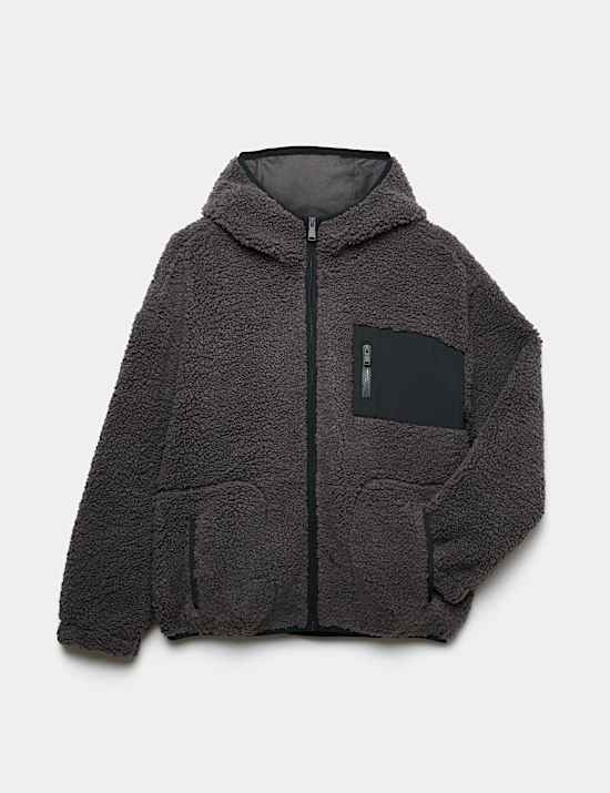 Borg Zip Through Jumper (6-16 Yrs)