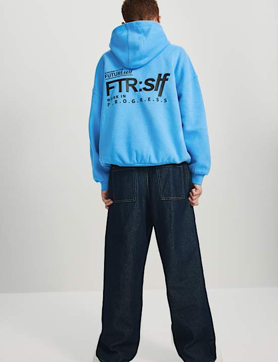 Cotton Rich Graphic Hoodie (6-16 Yrs)
