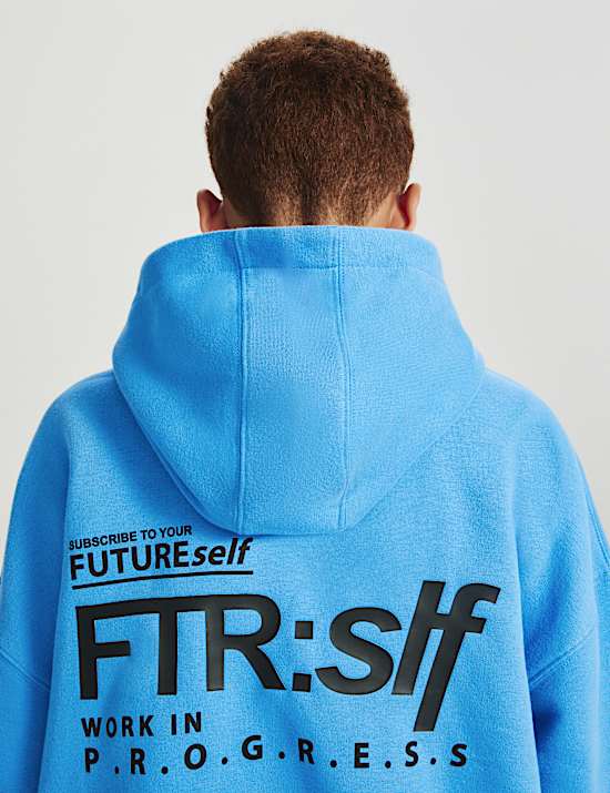 Cotton Rich Graphic Hoodie (6-16 Yrs)