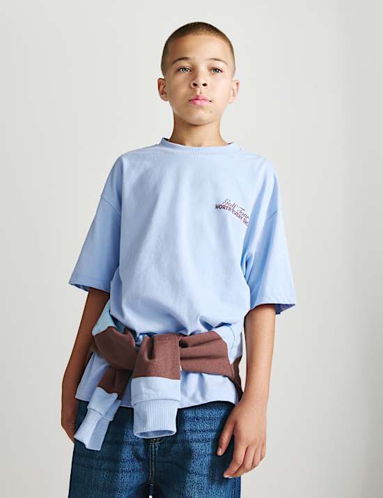 T-shirt 100 % coton avec texte &laquo; Golf Tour &raquo; (du 6 au 16 ans)