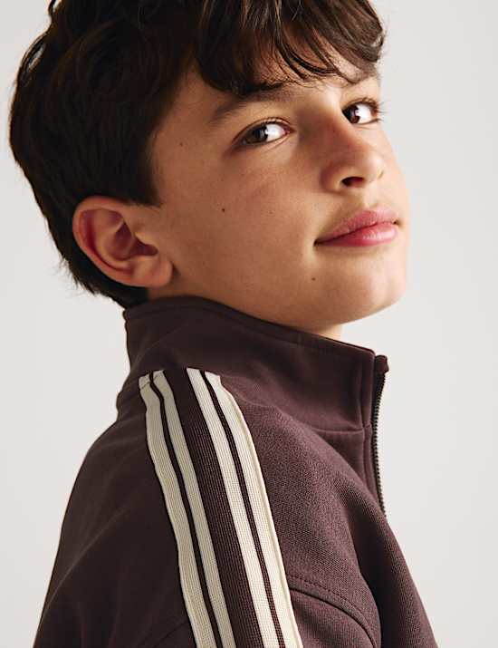 Cotton Rich Zip Sweatshirt (6-16 Yrs)
