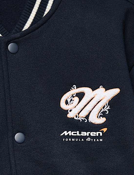 Chaqueta b&oacute;mber de algod&oacute;n de McLaren&trade; (6-16 a&ntilde;os)