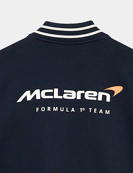 Chaqueta b&oacute;mber de algod&oacute;n de McLaren&trade; (6-16 a&ntilde;os)