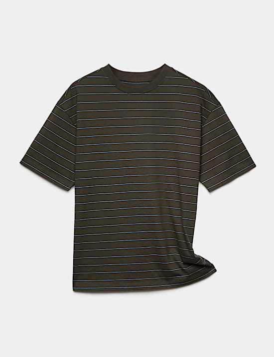 Gestreept T-shirt van puur katoen (6-16 jaar)
