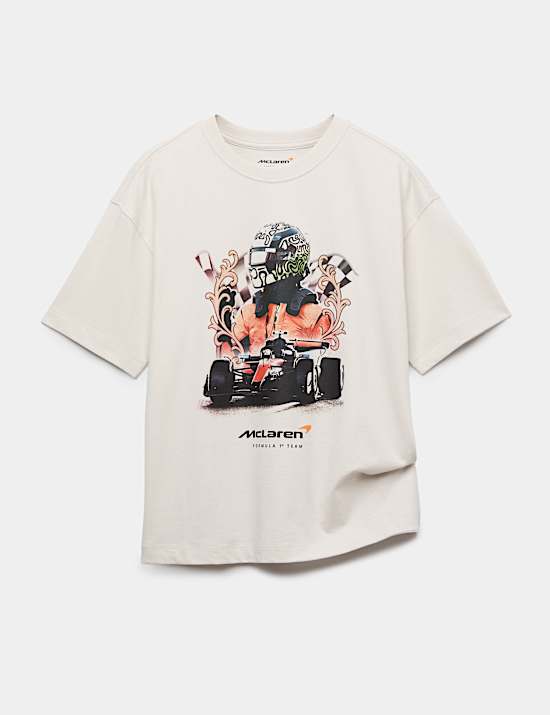 Pure Cotton McLaren&trade; T-Shirt (6-16 Yrs)