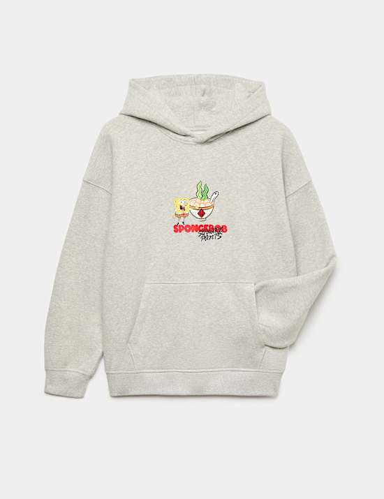 Cotton Rich SpongeBob SquarePants&trade; Hoodie (6-16 Yrs)