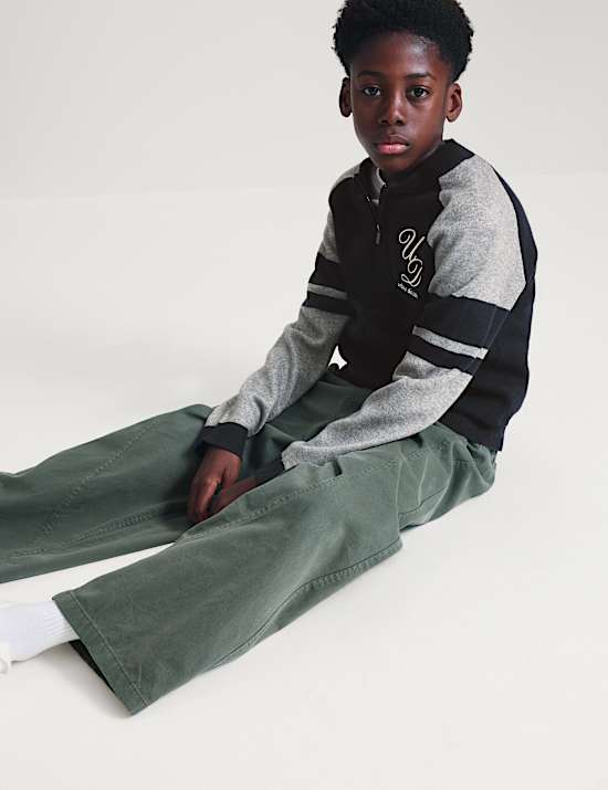 Knitted Bomber Style Cardigan (6-16 Yrs)