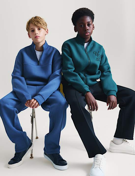 Scuba Zip Through Sweatshirt (6-16Yrs)