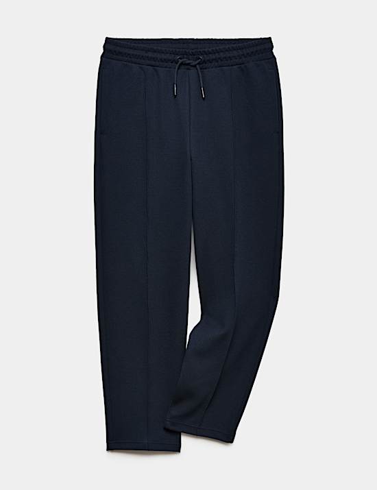 Cotton Blend Pique Joggers (6-16 Yrs)
