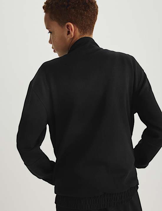 Sudadera de algod&oacute;n con cremallera (6-16 a&ntilde;os)