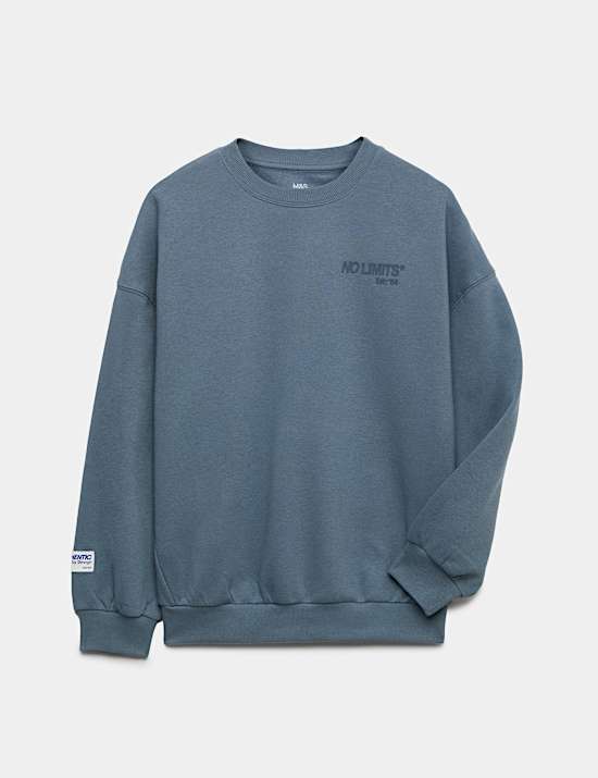 Cotton Rich Graphic Sweatshirt (6-16 Yrs)