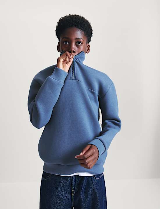 Quarter Zip Sweatshirt (6-16 Yrs)