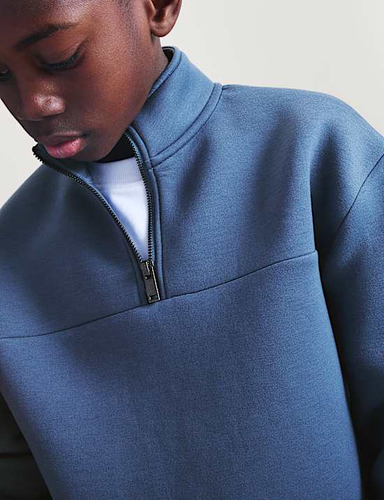 Quarter Zip Sweatshirt (6-16 Yrs)