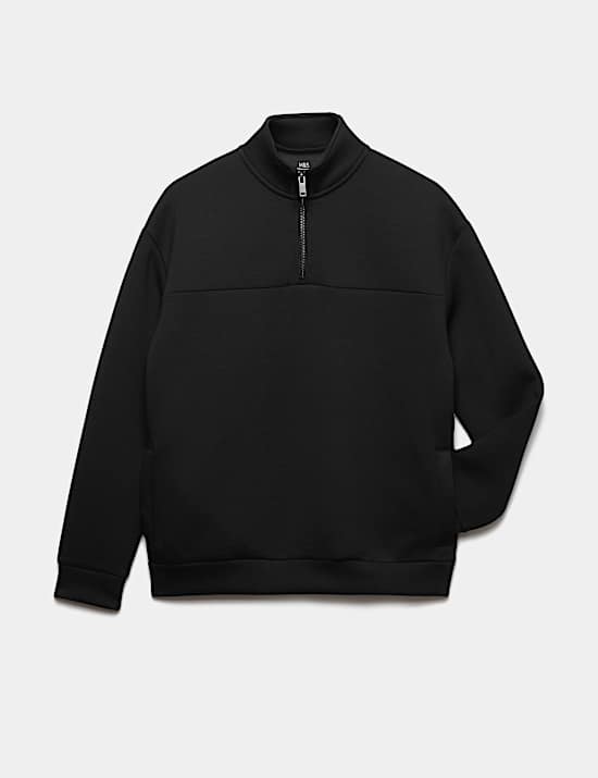 Scuba Quarter Zip Sweatshirt (6-16 Yrs)