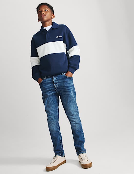 Cotton Rich Slim Jeans (6-16 Yrs)