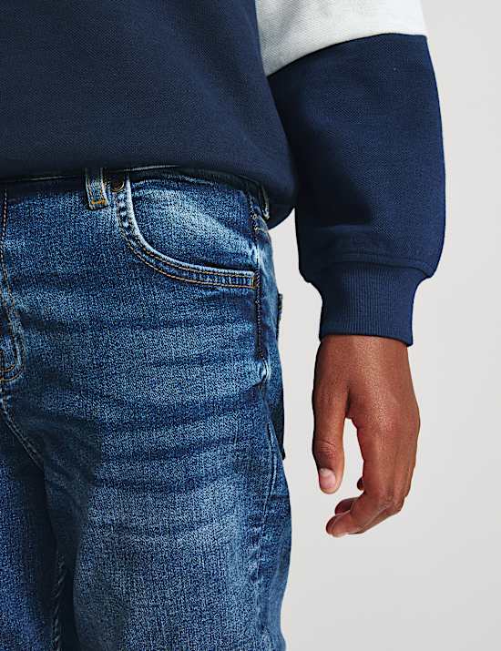 Cotton Rich Slim Jeans (6-16 Yrs)