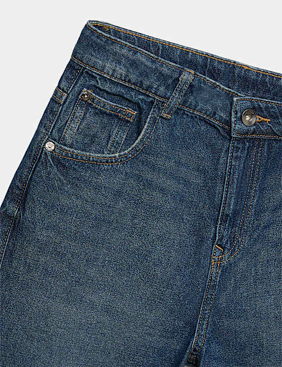 Pure Cotton Baggy Carpenter Jeans (6-16 Yrs)