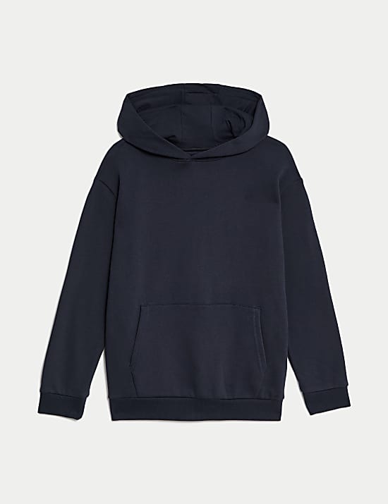 Cotton Hooded Sweatshirt