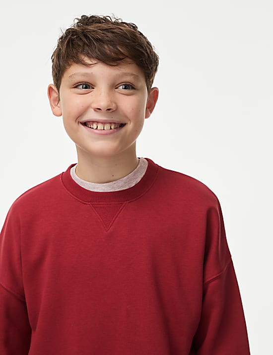 Sweat-shirt en coton (du 6 au 16 ans)