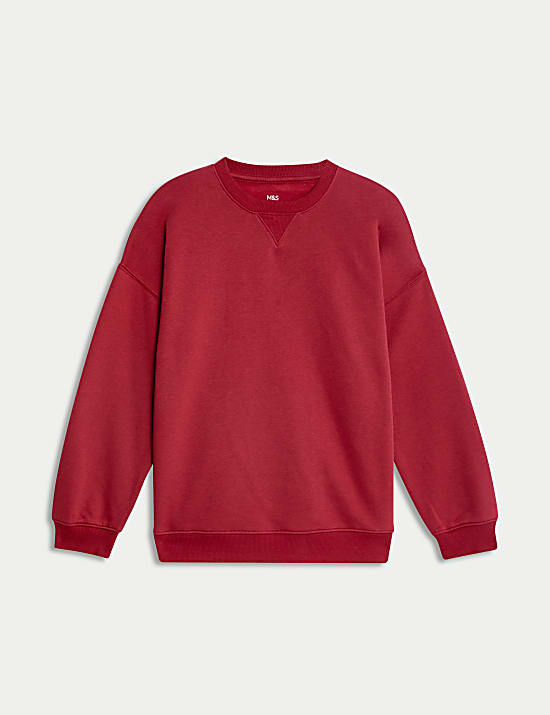 Sweat-shirt en coton (du 6 au 16 ans)