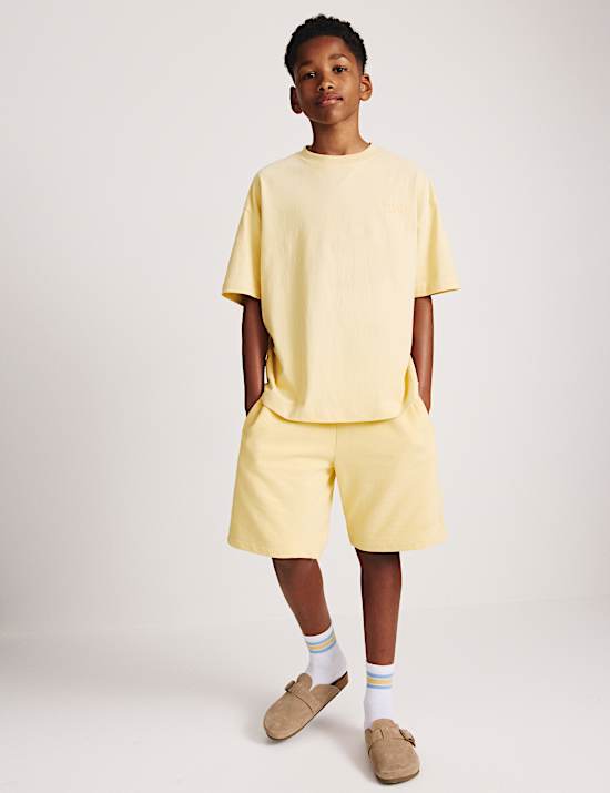 Pure Cotton Plain T-Shirt (6-16 Yrs)