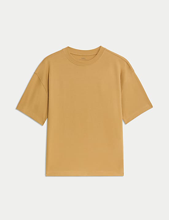 &Mu;&omicron;&nu;ό&chi;&rho;&omega;&mu;&omicron; T-Shirt &alpha;&pi;ό 100% &beta;&alpha;&mu;&beta;ά&kappa;&iota; (2-16 &epsilon;&tau;ώ&nu;)