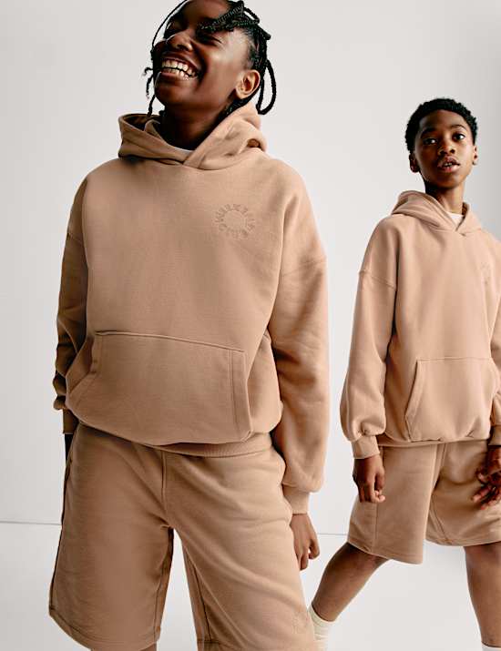 Cotton Rich Elasticated Waist Shorts (6-16 Yrs)