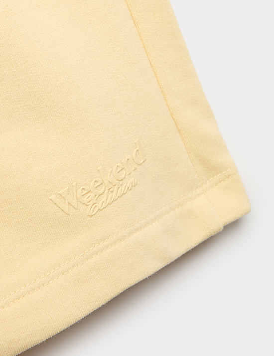 Cotton Rich Elasticated Waist Shorts (6-16 Yrs)